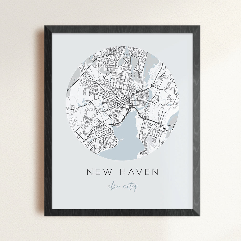 New Haven Street Map Backstory Map Co.