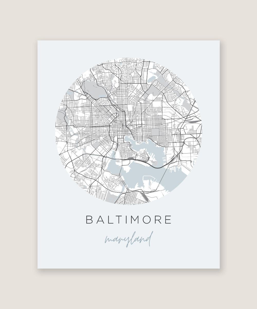 city map wall art
