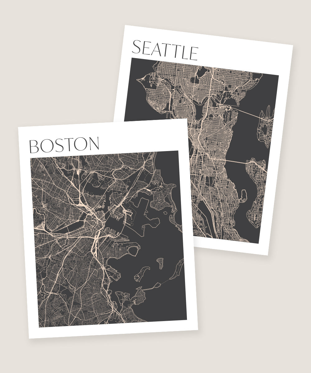 Street Map Posters