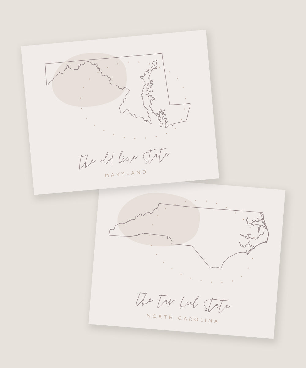 state nickname posters