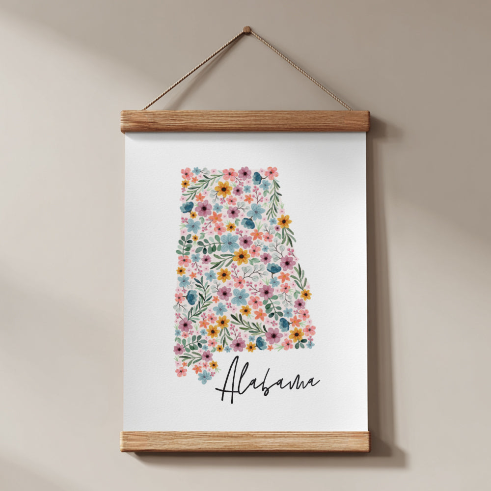 cute alabama poster
