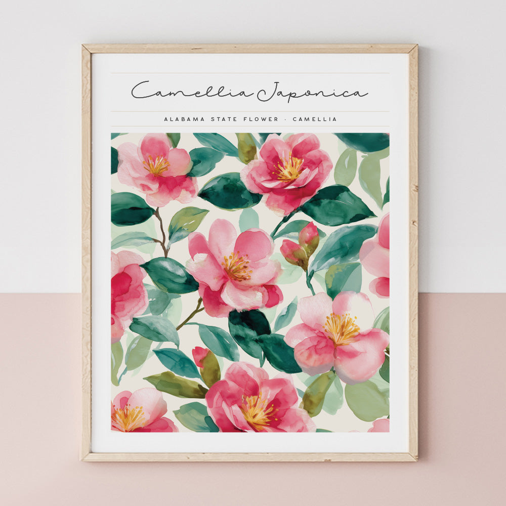 alabama state flower camellia