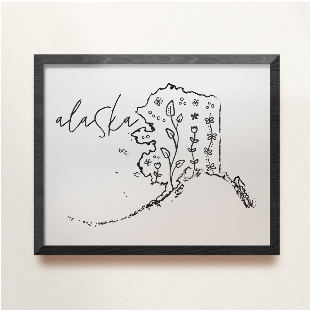 alaska wall art