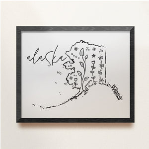 alaska wall art