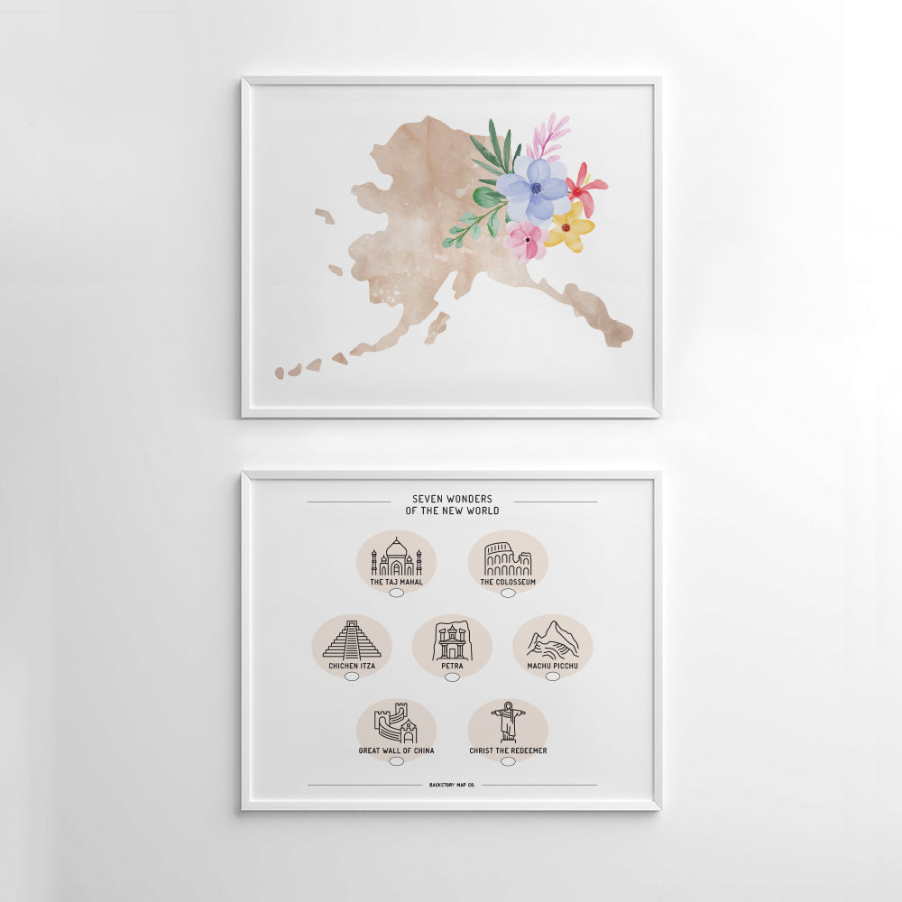 alaska travel posters