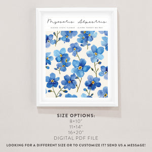 alaska state flower wall art