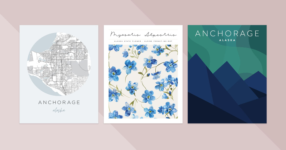 alaska wall art