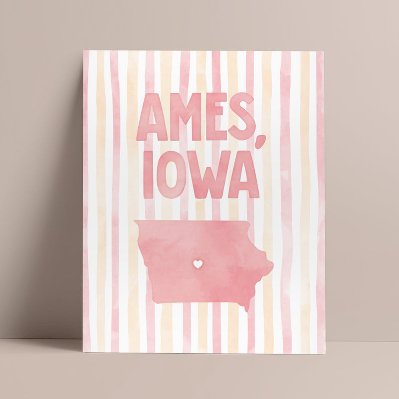 Ames, Iowa Poster