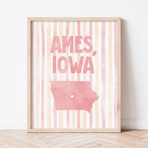 Ames, Iowa Poster