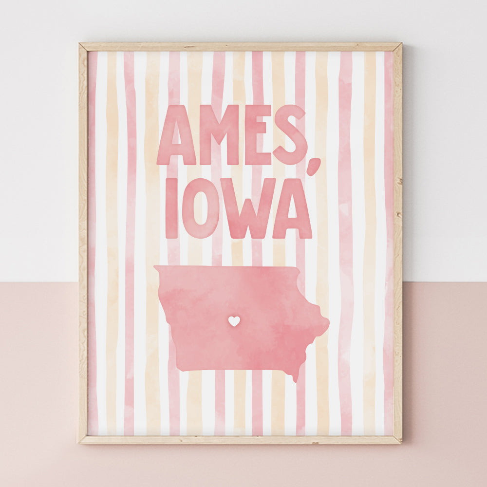 Ames, Iowa Poster