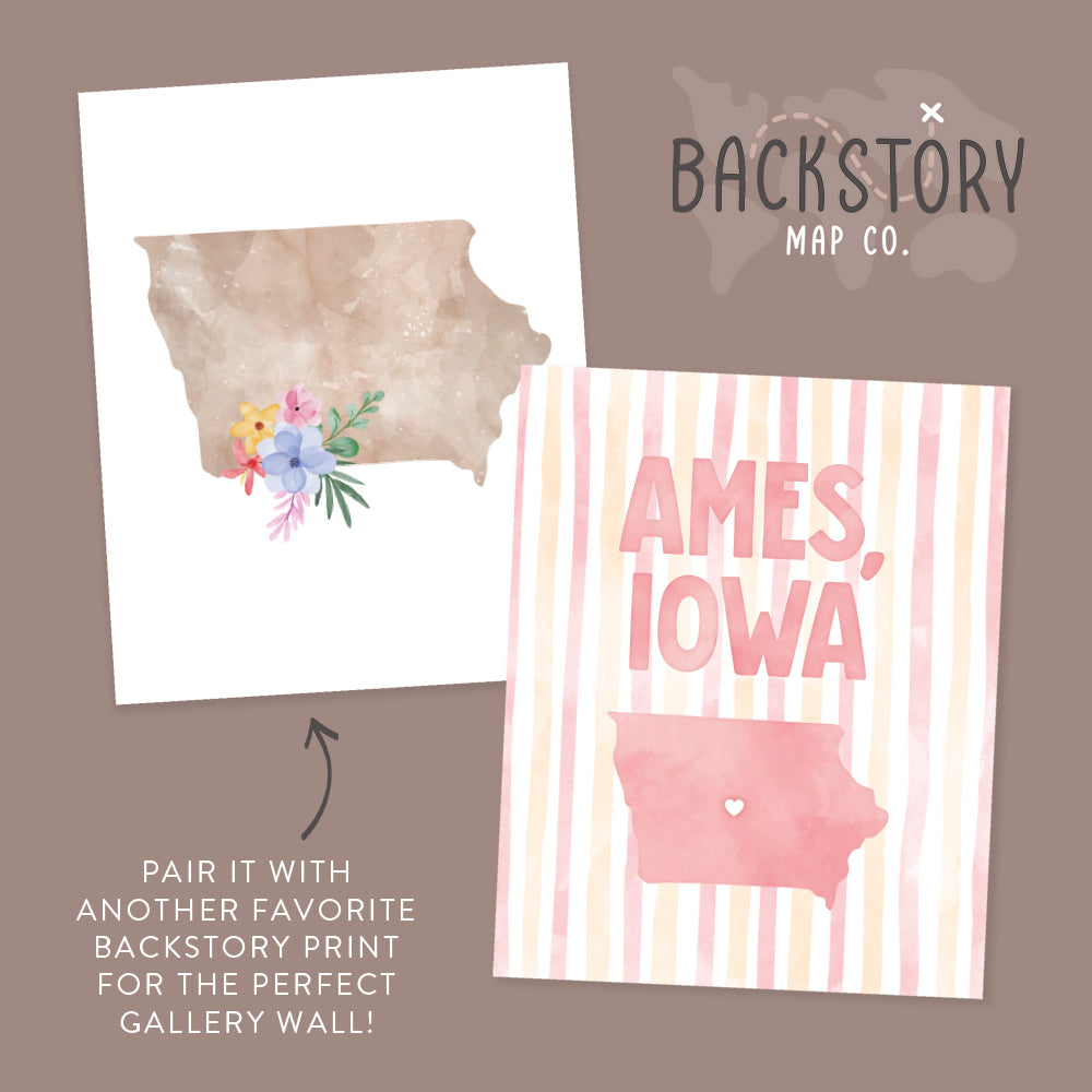 Ames, Iowa Poster