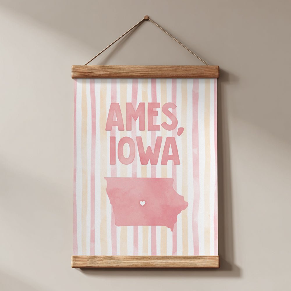 Ames, Iowa Poster