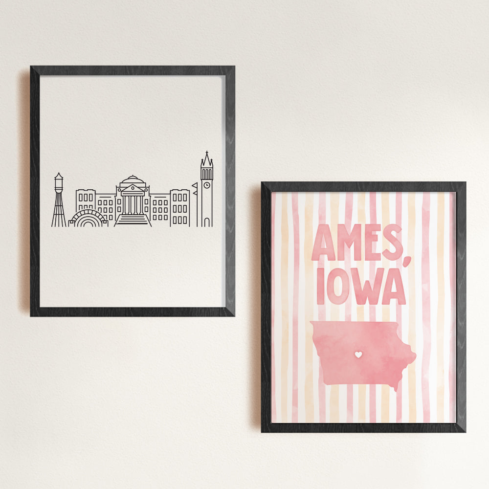 Ames, Iowa Poster