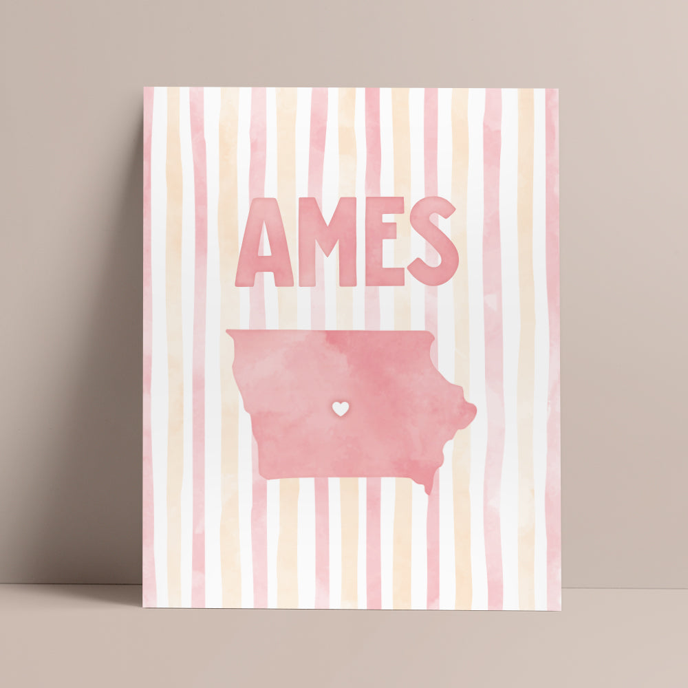 Ames, Iowa Poster