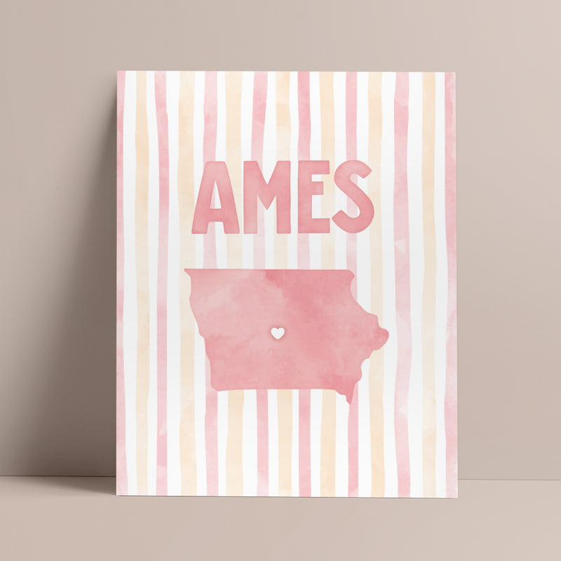 Ames, Iowa Poster