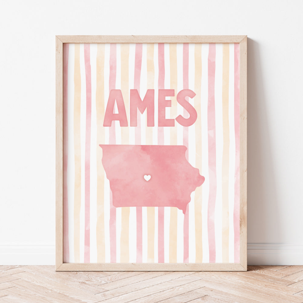 Ames, Iowa Poster