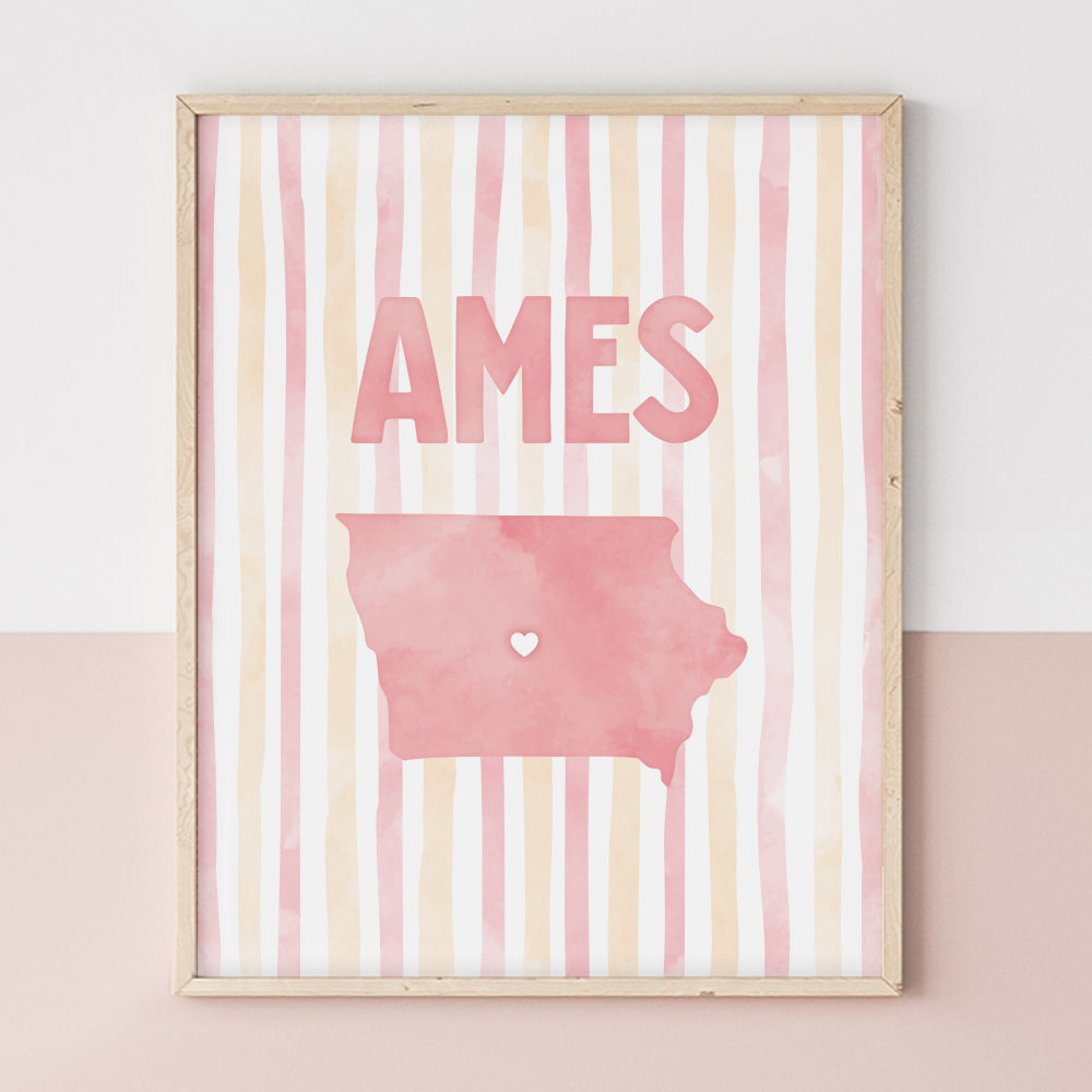 Ames, Iowa Poster
