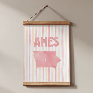Ames, Iowa Poster