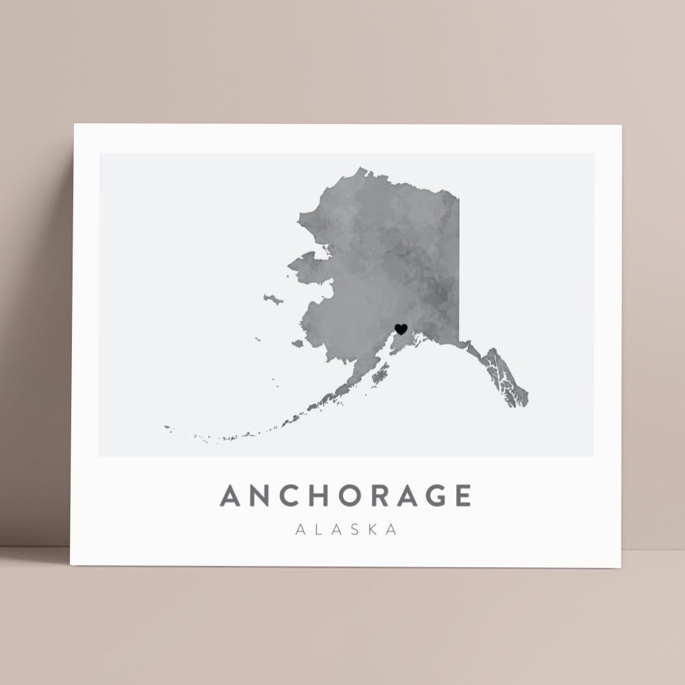 anchorage alaska poster