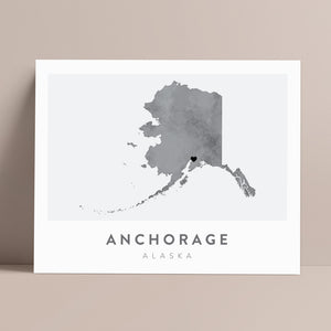 anchorage alaska poster
