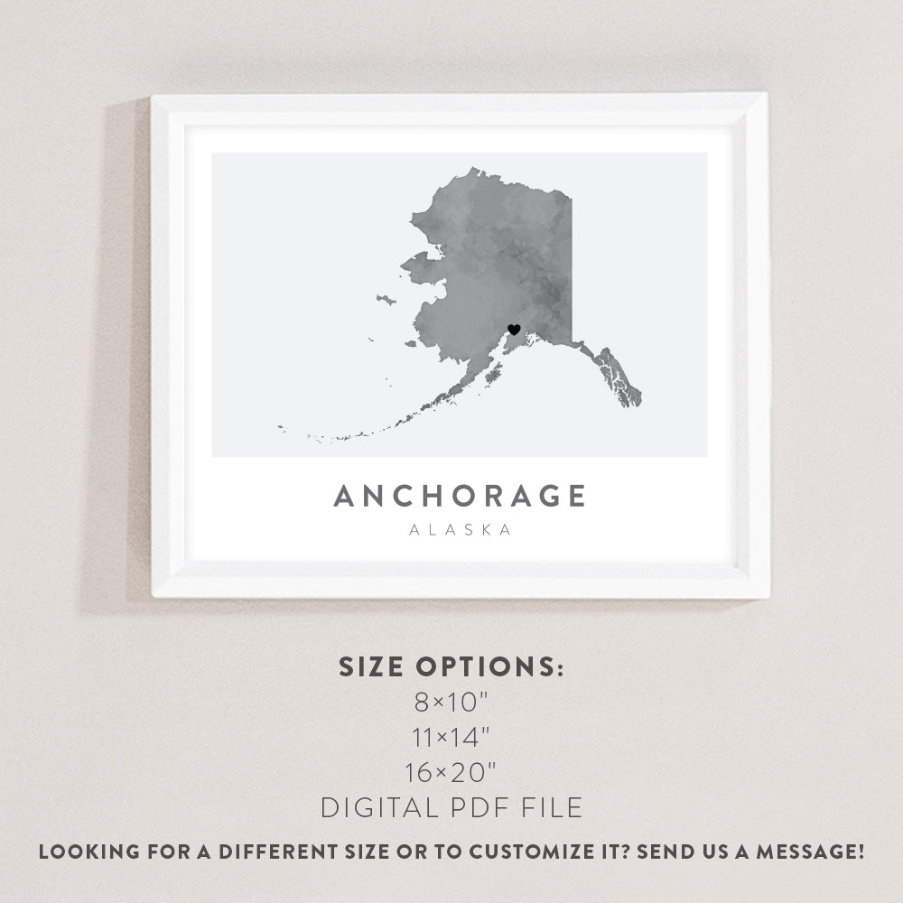 alaska wall art