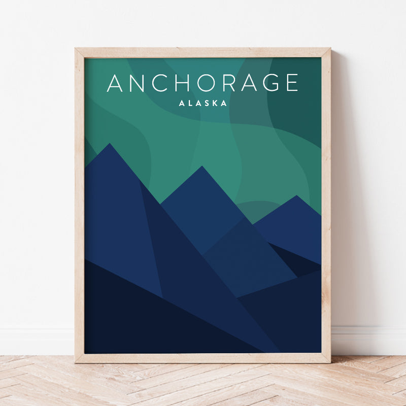 anchorage alaska poster