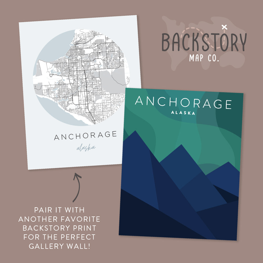 anchorage alaska poster