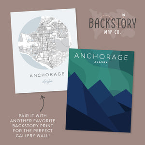 anchorage alaska poster