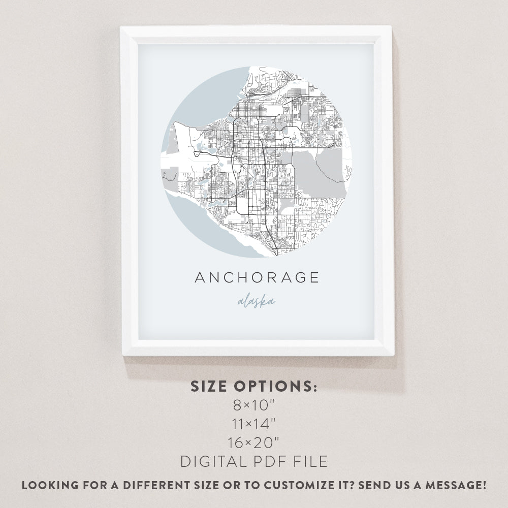 anchorage alaska poster