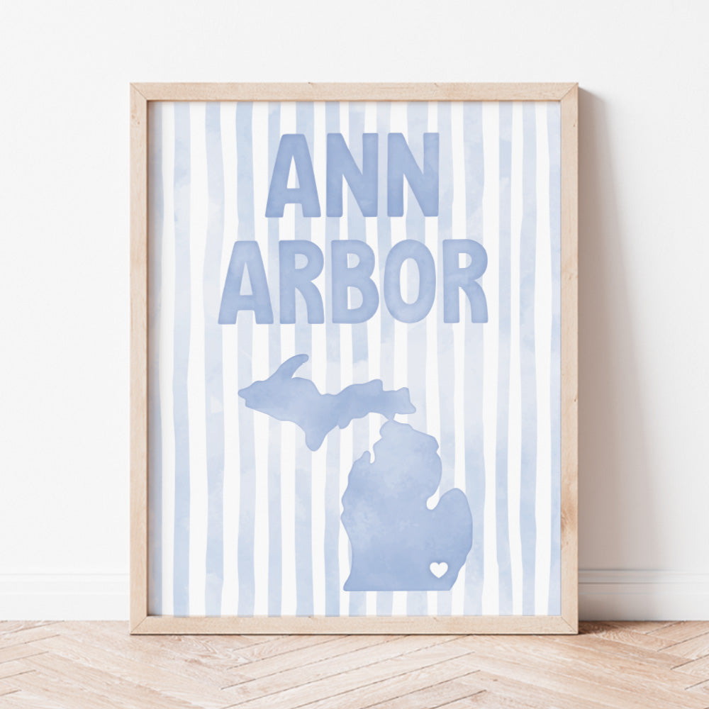 Ann Arbor, Michigan Poster