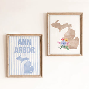 Ann Arbor, Michigan Poster