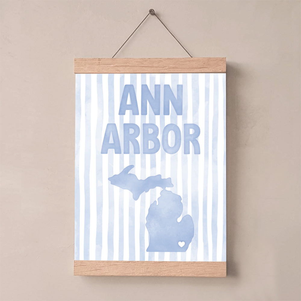 Ann Arbor, Michigan Poster
