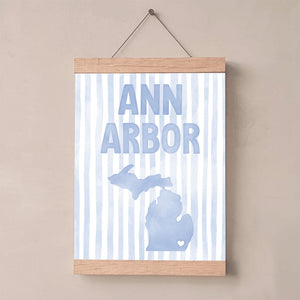 Ann Arbor, Michigan Poster