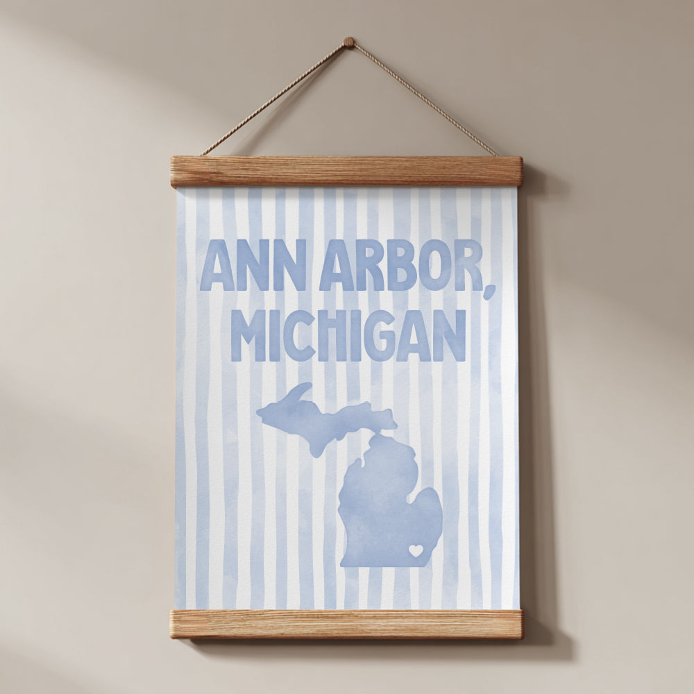 Ann Arbor, Michigan Poster