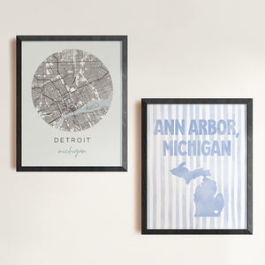 Ann Arbor, Michigan Poster