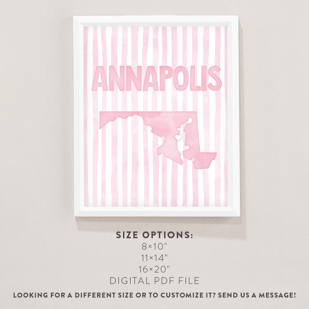 annapolis maryland poster