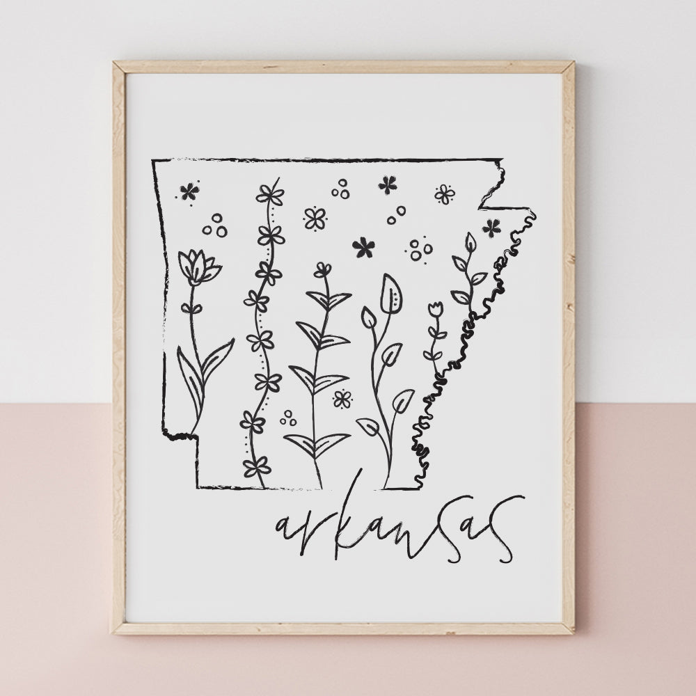 arkansas outline