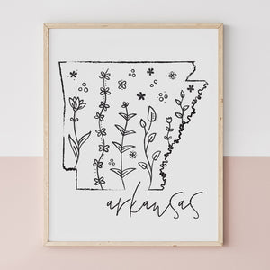 arkansas outline