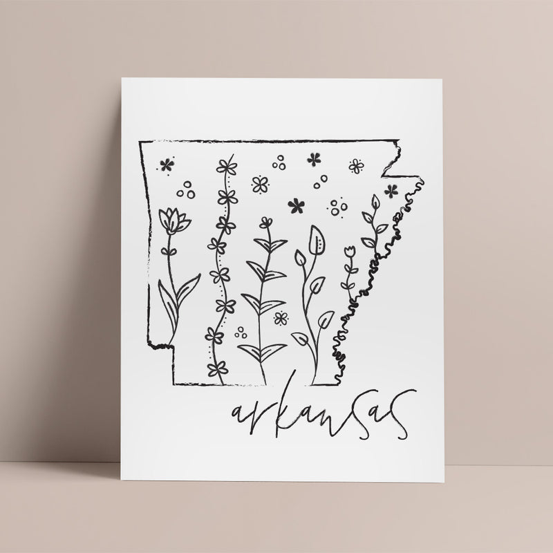 arkansas outline
