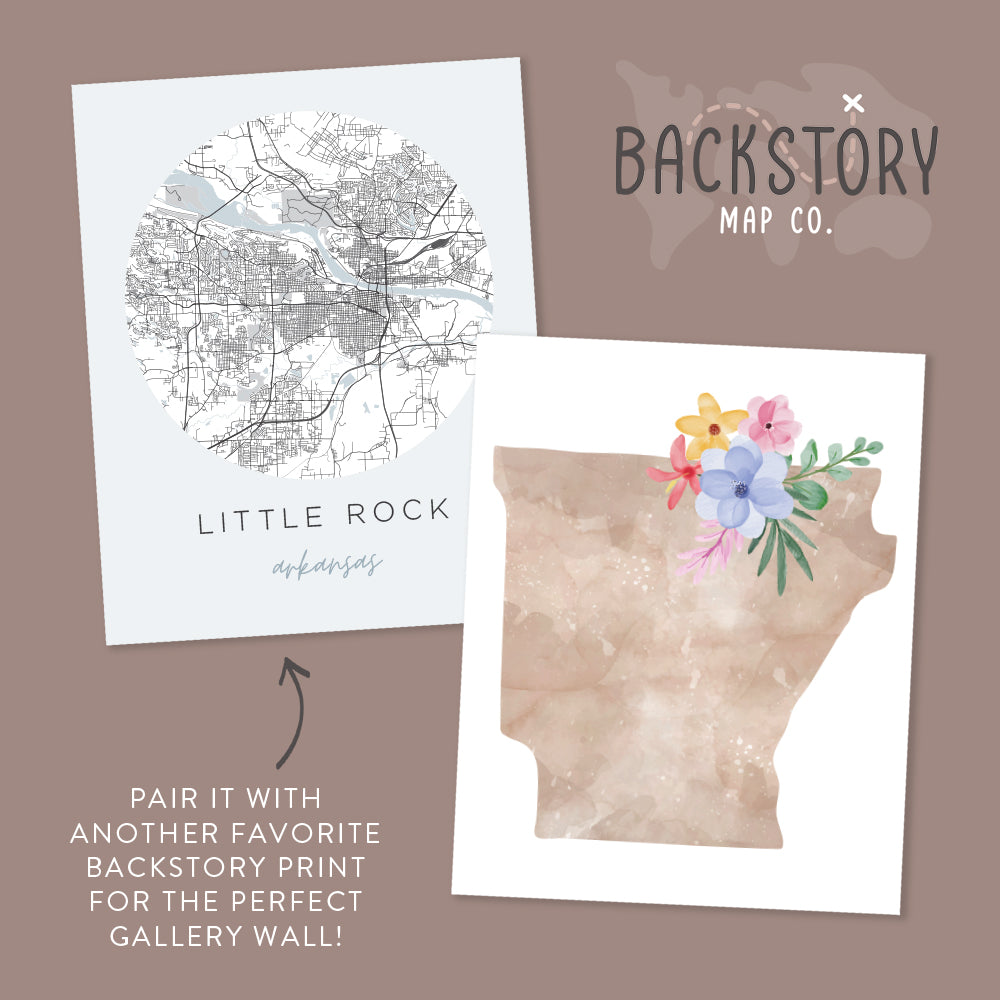 arkansas wall art posters
