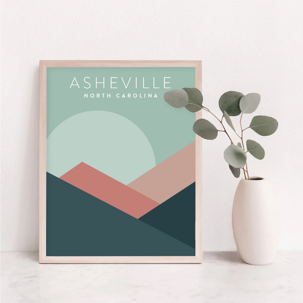 north carolina art print