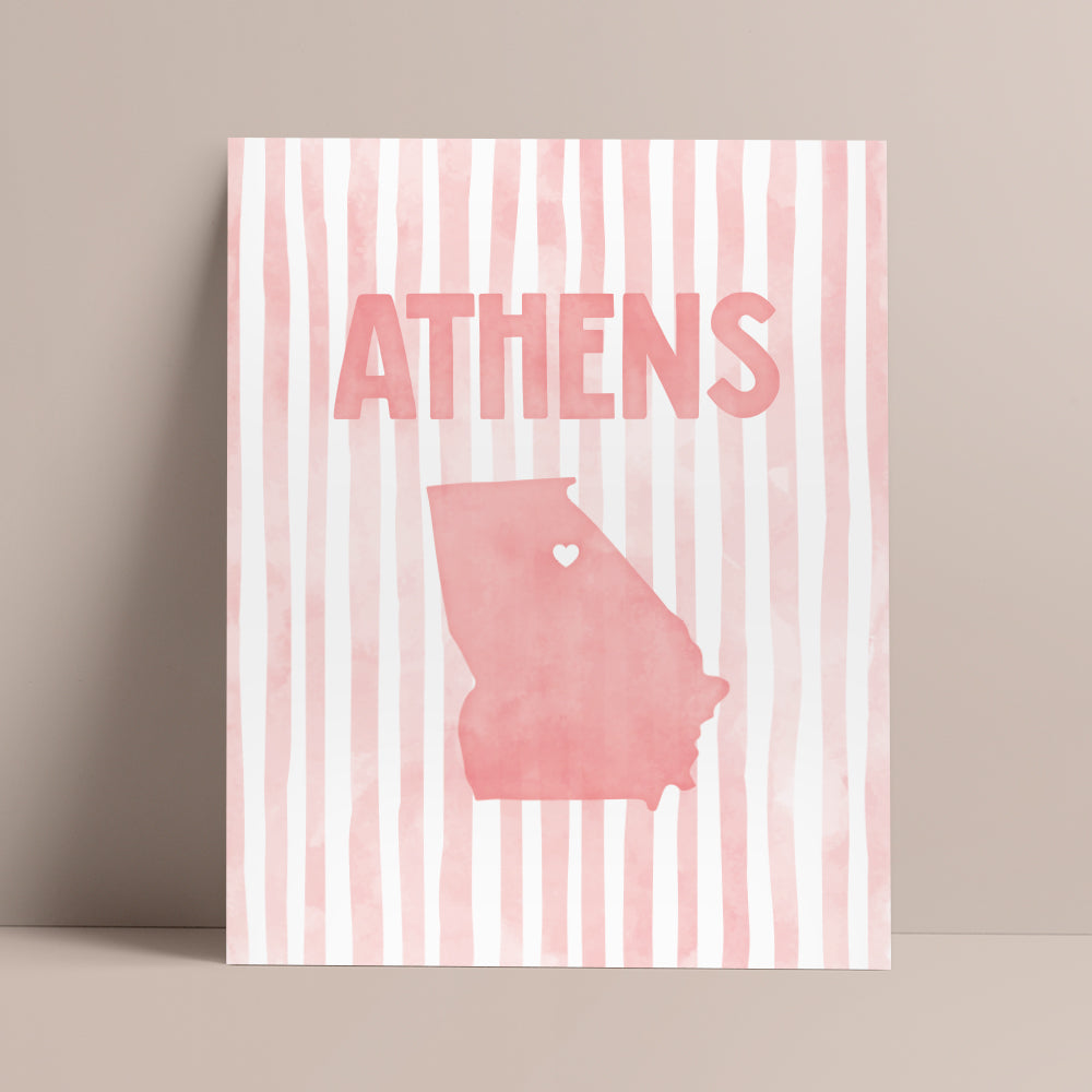 Athens, Georgia Poster