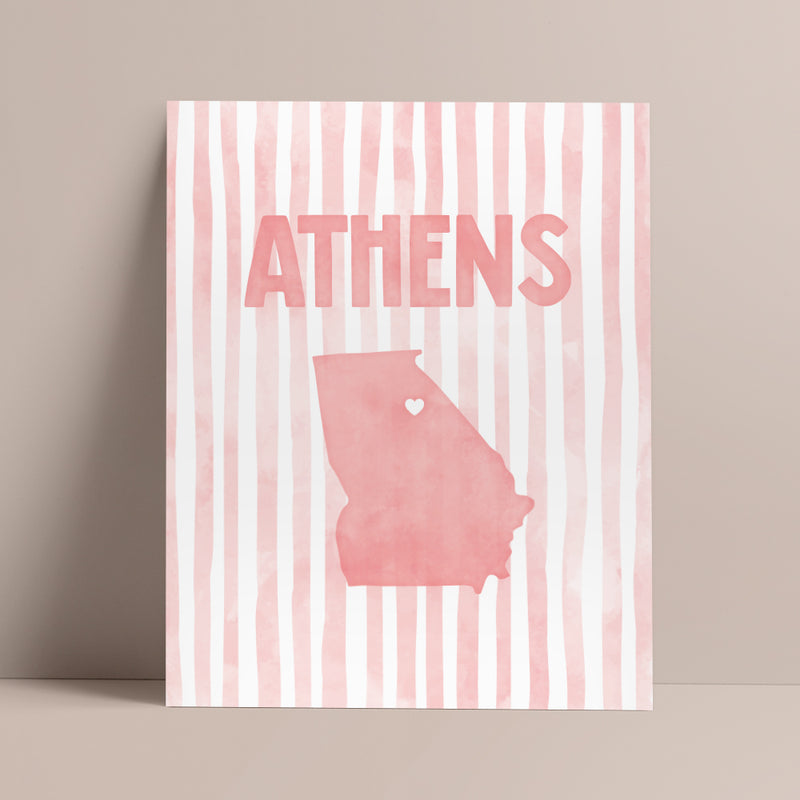 Athens, Georgia Poster