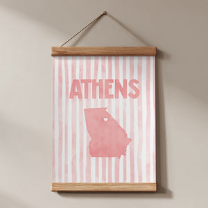 Athens, Georgia Poster