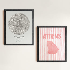 Athens, Georgia Poster