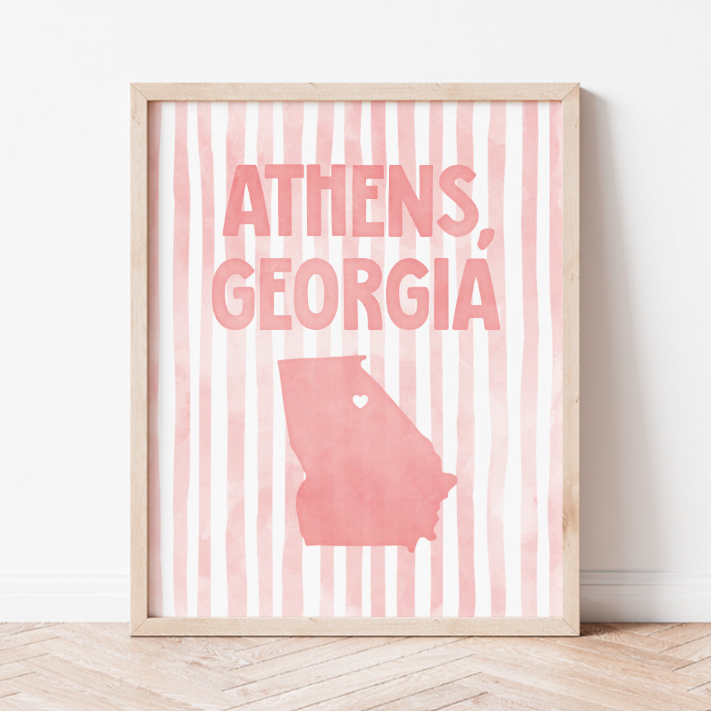 Athens, Georgia Poster