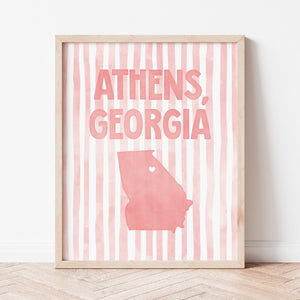 Athens, Georgia Poster