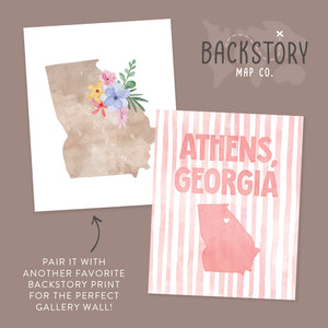 Athens, Georgia Poster