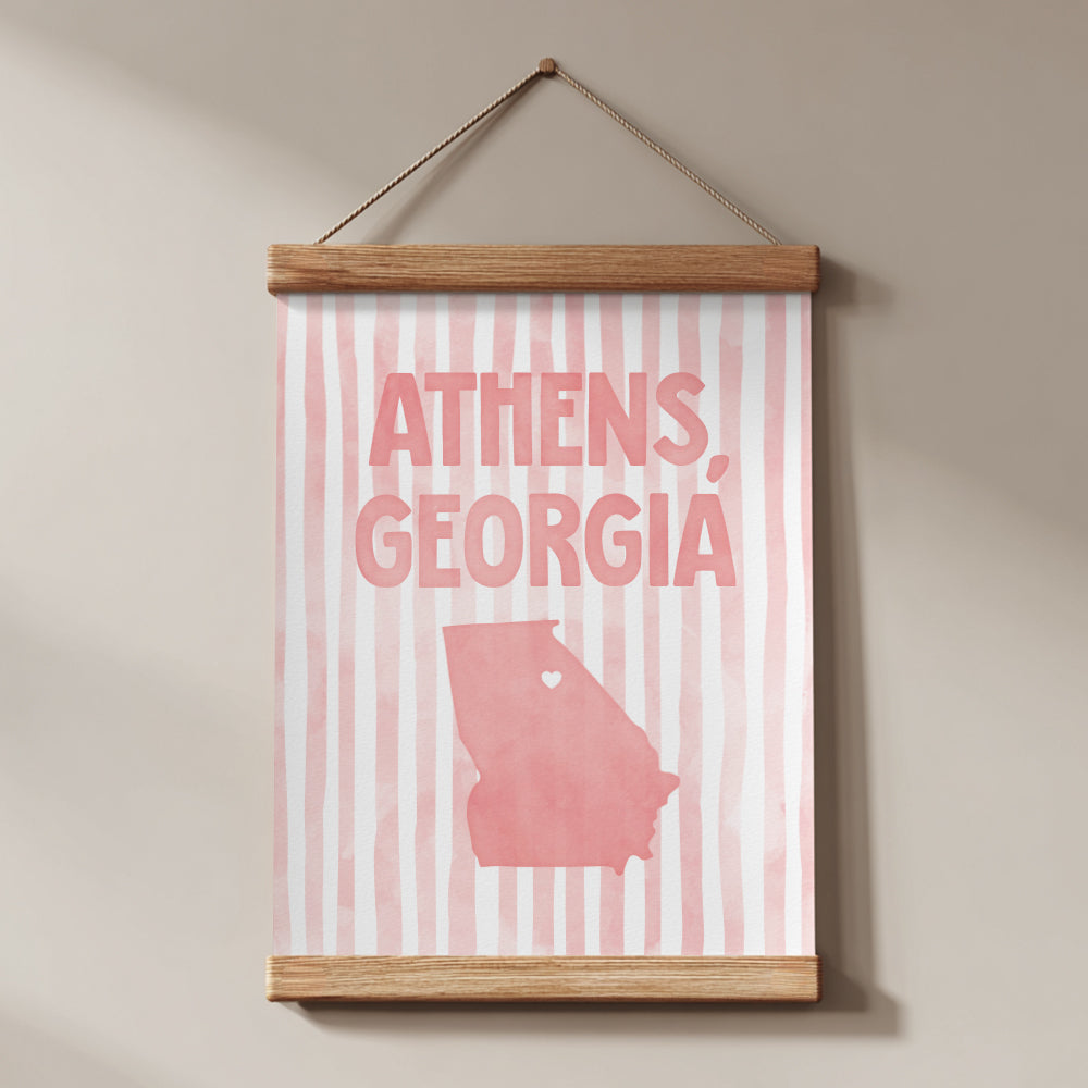 Athens, Georgia Poster