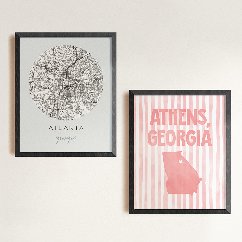 Athens, Georgia Poster
